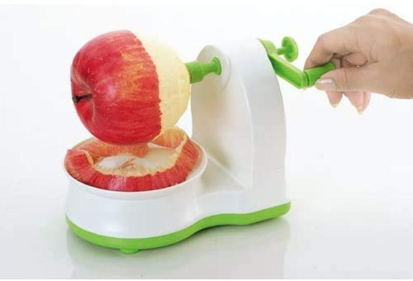 Shimomura Kougyou Made In Japan Ajiwai Shokubou Curly Apple Peeler Made In Niigata (Shimomura Kougyou) ARK-691 Tsubame-Sanjo,