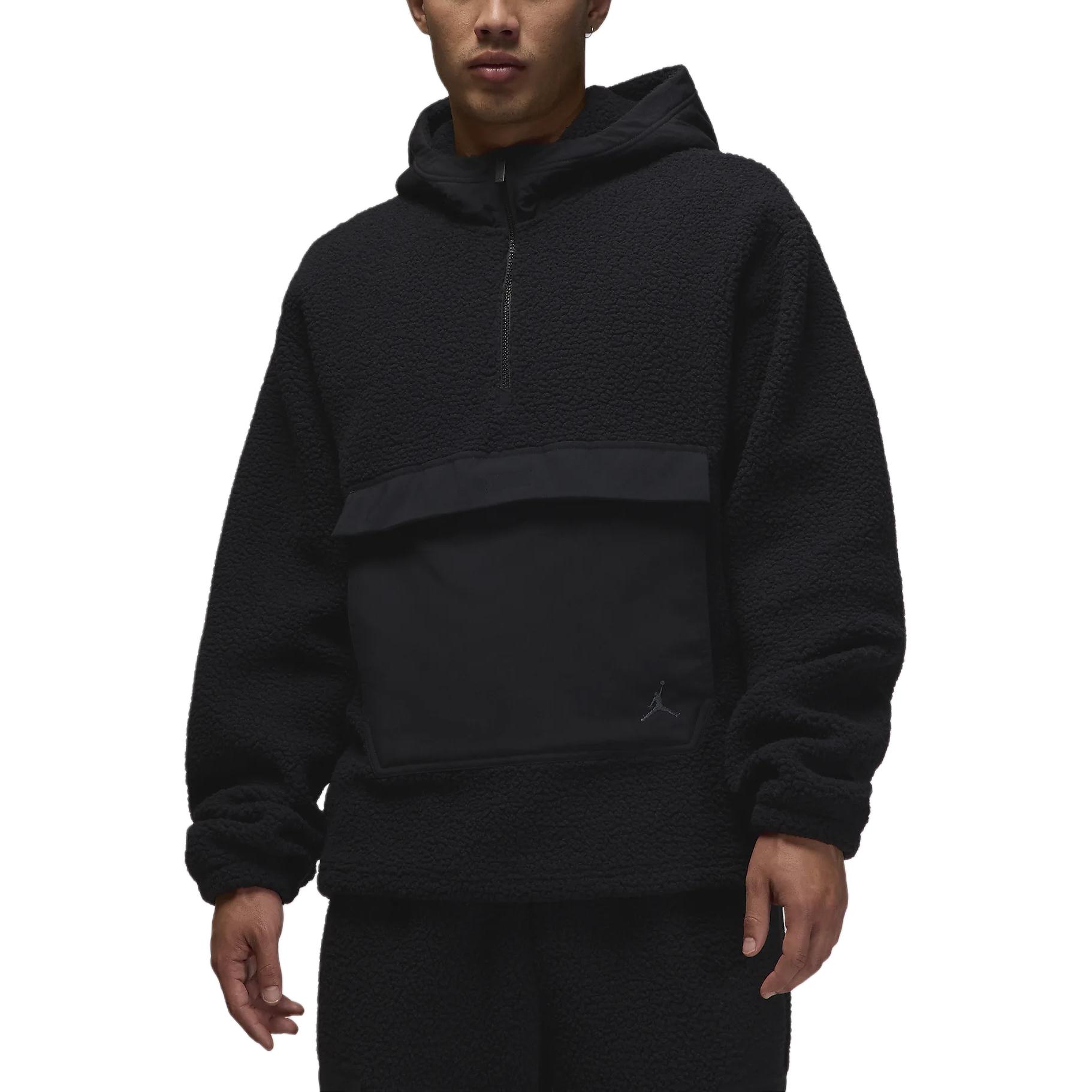 

Jordan Flight Comfortable Loose Casual Breathable Hoodie Men hoodies Black FV7452-010 XL