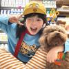 Korean Version Ins Cui Di Cui Er Flip-top Cap Children Cute Cartoon Little Yellow Duck Cui Di Sunshade Baseball Cap Tide