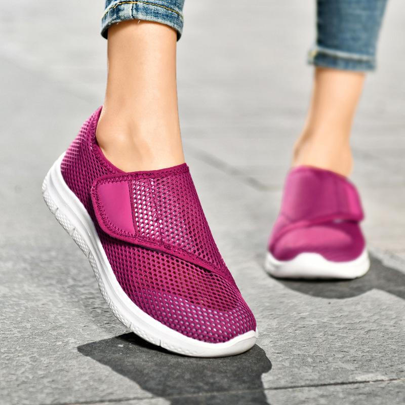 2026 Couple Sneaker Old People Woman Man Special Shoes Women for Swollen Sugar Feet Shoes Male Soft Bottom Walking Shoes