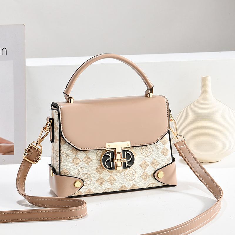 Women's bag 2025 new small square bag fashion casual high sense shoulder messenger bag versatile handbag bag women