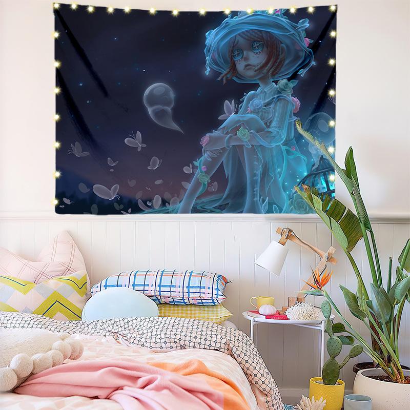 Digital Printing Background Cloth Anime Game Fifth Personality Hanging Blanket Wall Cloth Dormitory Bed Head Decoration Cloth
