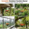 Heart-shaped wrought iron bird feeder/flower feeder, heart-shaped bird feeder, heart-shaped bird feeder stand, hanging flower stand bird feeder