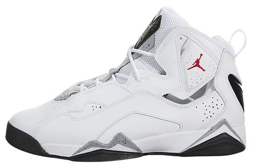 Air Jordan True Flight White Gs 343795-121 36.5