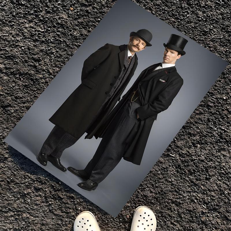 Sherlock Printed Carpet, Rug for Office Chair Living Room Bedroom Kitchen Room Decor Gifts.