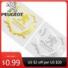 Bilklistremerke Bilmerke Karosseriside Metall 3D-emblem Hvetekorn Klistremerke Dekal Auto Utvendige Tilbehør For Peugeot 3008 5008 208