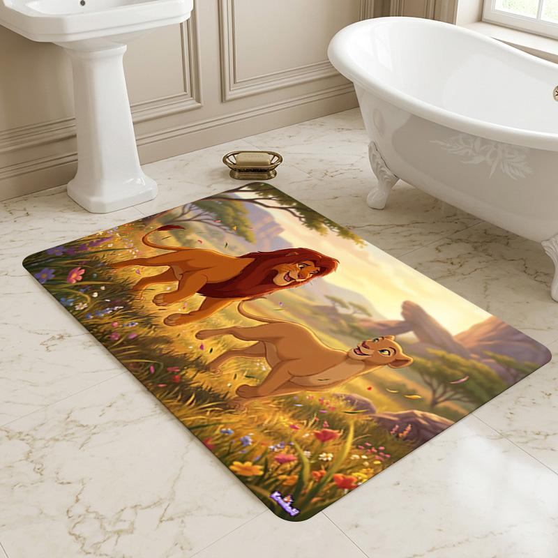 Lion Living Room Nonslip Area Rug Soft Carpet For Bedroom Game Playroom Sofa Office Home Decor Doormat Christmas Gift C922138