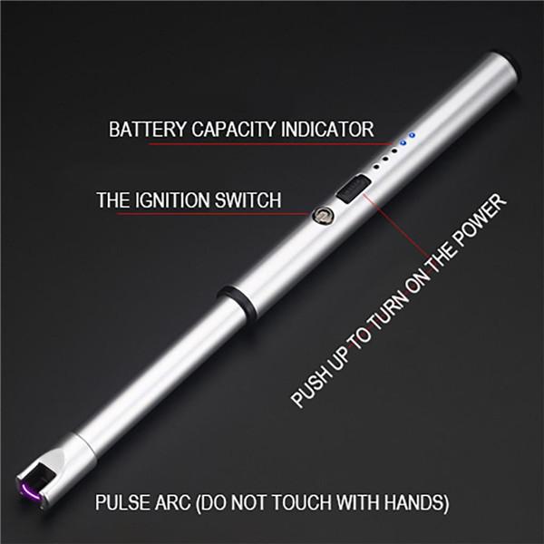 USB Charging Iigniter Kitchen Iigniter Outdoor Barbecue Camping Lighter