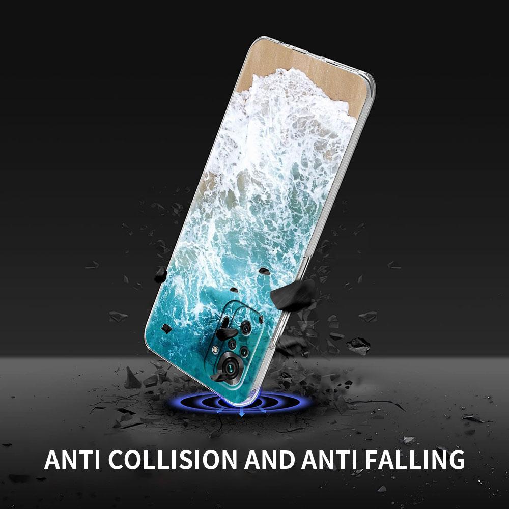 Soft Clear Case For Xiaomi Redmi Note 10 9 8 Pro 9S 10S 8T 9A 9C K40 7 9T 8A Shockproof Phone Cover Summer Vacation Beach Fundas