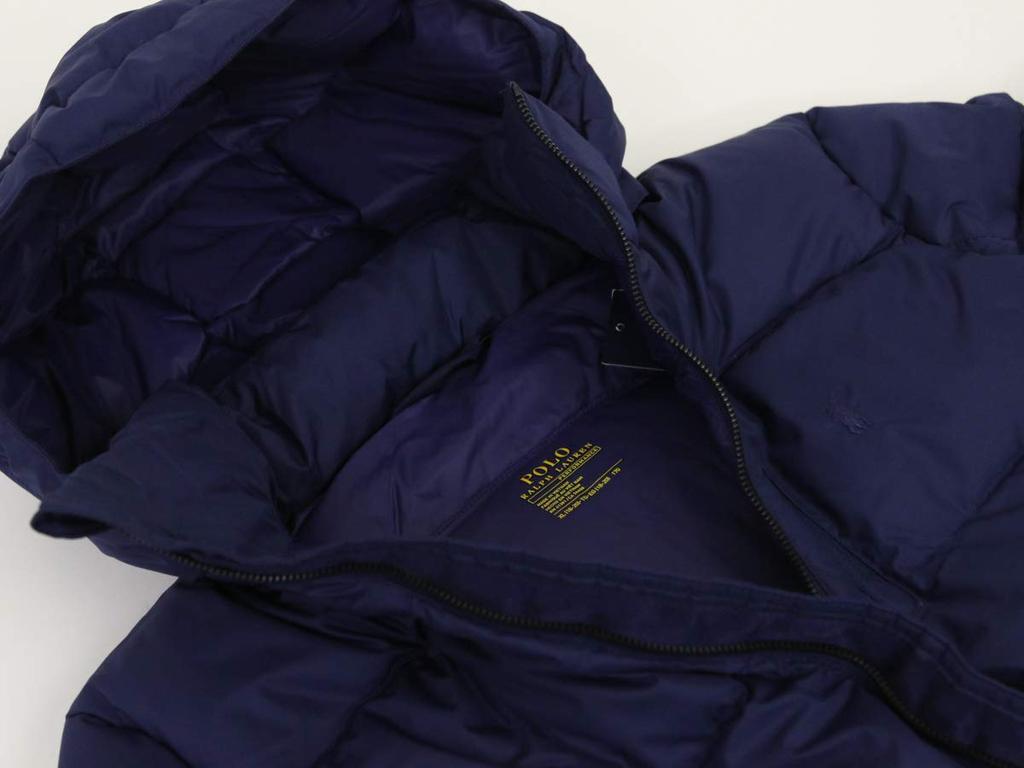 POLO RALPH LAUREN PERFORMANCE Hooded Down Jacket Boys' (Size L, 0101783)