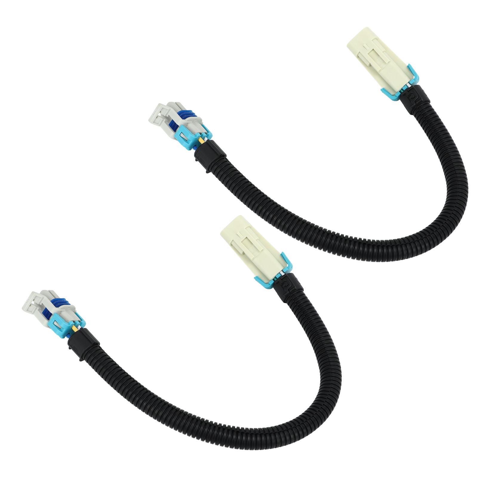 

2PCS 12in Oxygen Sensor Wiring Harness Aging Resistant Black Replacement For Pintiac G8 GT V8 2008‑2009