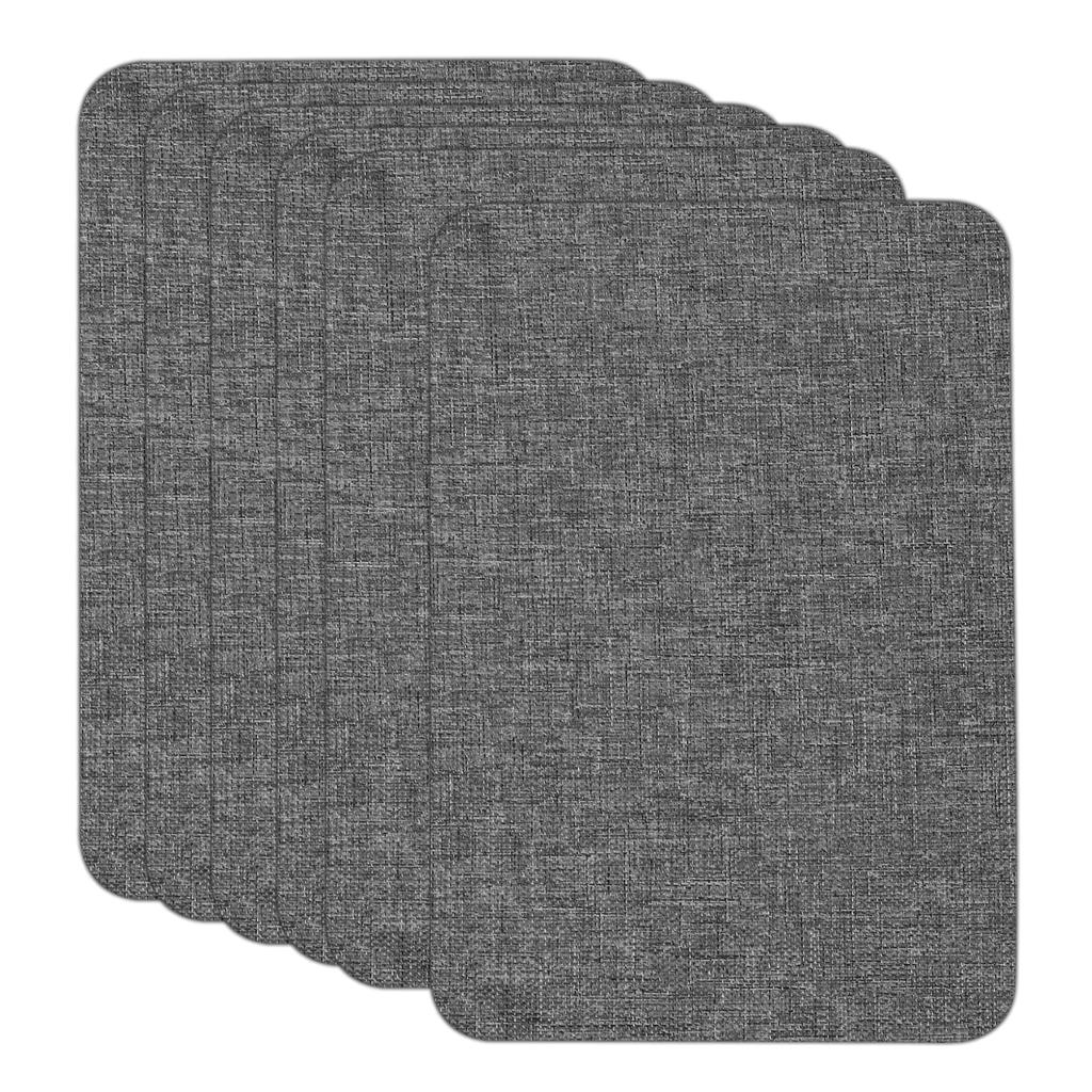 6 Stück Reparaturflicken Selbstklebend Leinenstoffflicken Sofastoff-Reparaturflicken für Möbel Sofa-Reparatur Kleiderreparatur