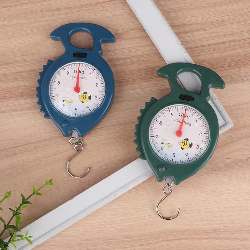 Tragbare Hängewaage in Fischform, 10 kg, digitale Waage, Angelgewichte, Taschenwaage, Reisegewichtung, Gepäckwaage