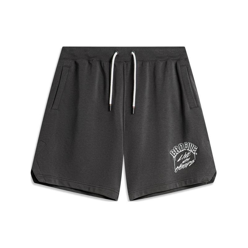 Повседневные шорты Li Ning мужские, цвет «Обсидиан Серый», AKSU439-4 XL