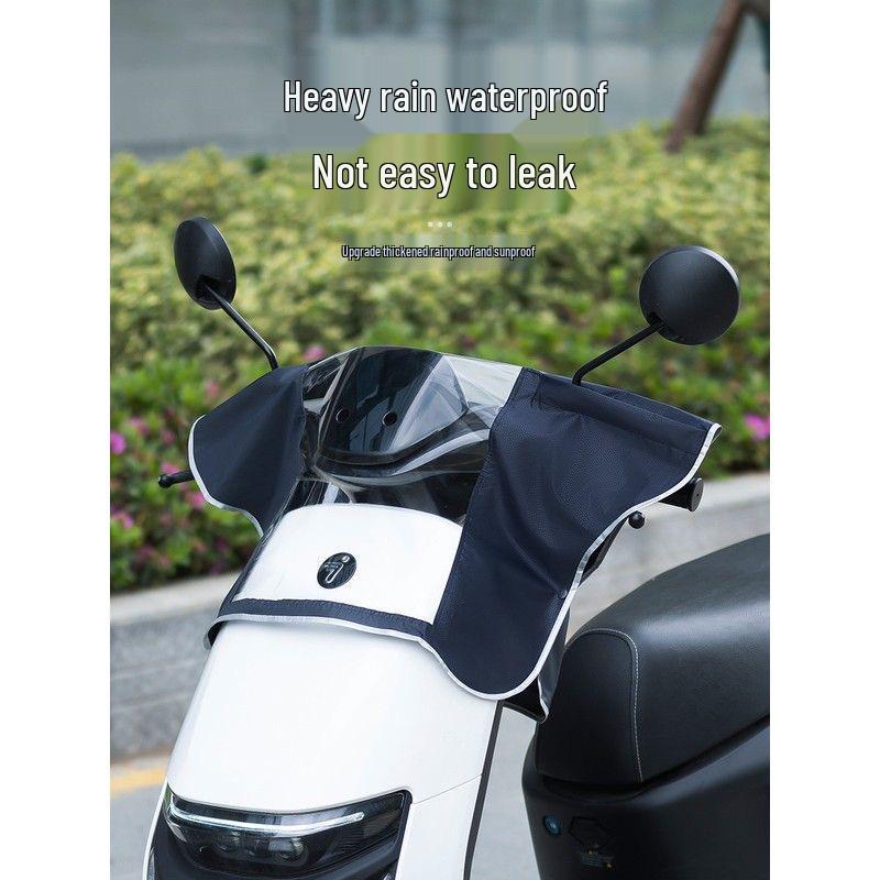 Electric Vehicle Universal Dashboard Rain & Sun Cover for Yadea & Niu Scooters