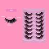 Curl Cat Eye False Eyelashes Eye Elongated Faux Mink Lashes Manga Lashes Fake Lashes  Makeup Tools