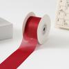 10 yards Rotolo di nastro di organza di colore pieno con bordo ondulato a coda di pesce per bouquet di fiori, regali, confezioni, decorazioni per feste di nozze