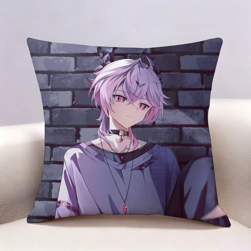 GGenshin Impact Durin Doublesided print Pillow Case Pattern Printed Pillowcase For Living Room Sofa Cushion Cover