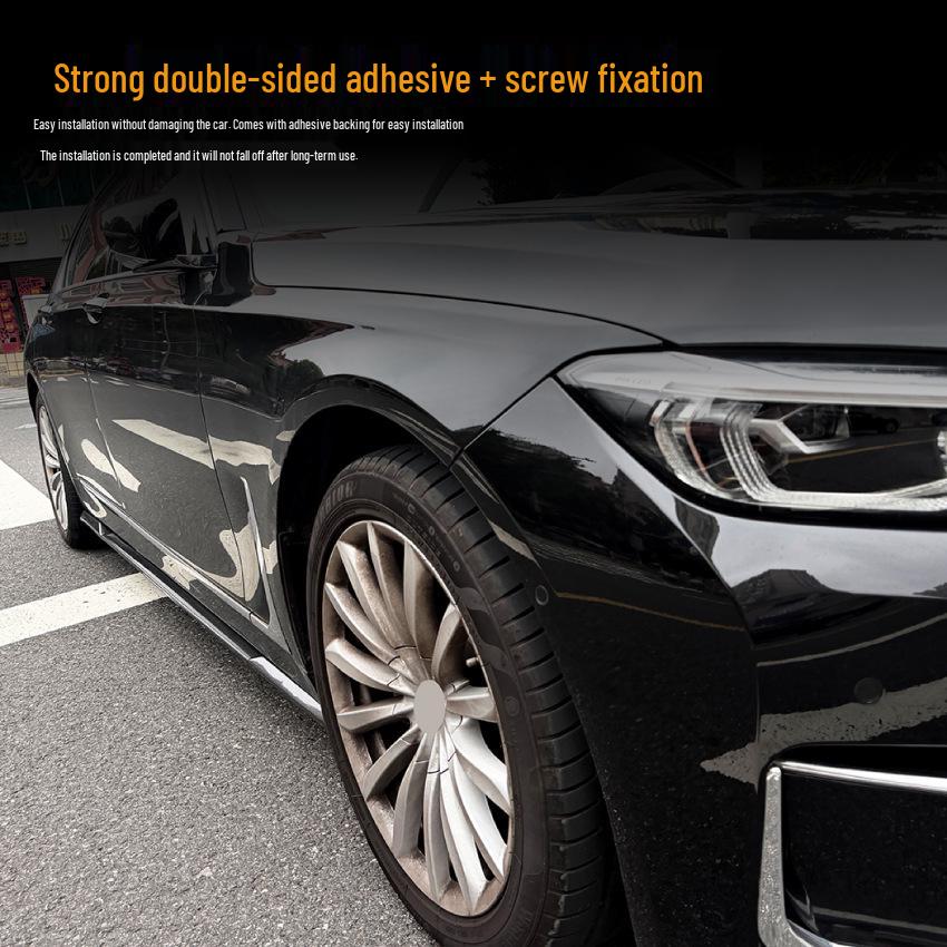 Compatible with BMW 7 Series G12 Long Wheelbase 2016-2022 Side Skirt Diffuser Body Kit for Modification