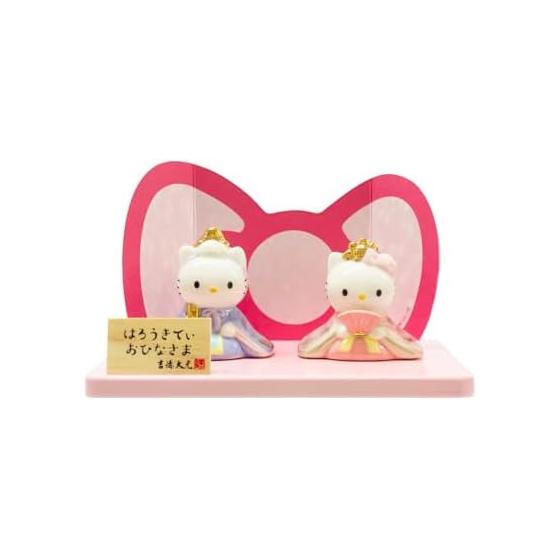 Yoshinori Hello Kitty Porcelain Hina Doll Sanrio Hina Doll Doll s Festival Peach Festival Compact Cute 183233