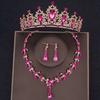 Baroque Crystal Tiaras And Crowns Rhinestone Bridal Jewelry Set Bridal Wedding Hair Accessories Jewelry Crown Tiara For Women