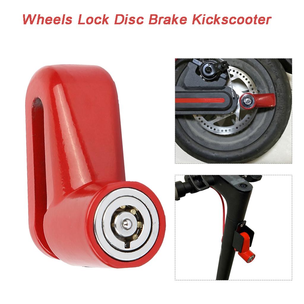Anti Theft Wheel Disc Brakes with Wire for Xiaomi Mijia M365 Electric Scooter