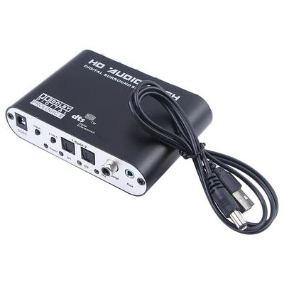 Converter 5.1 Channel SPDIF Coaxial AUX 3.5mm To 6RCA AC3 Audio Digital To Analog Audio Decoder Decoder Amplifier DAC Converter