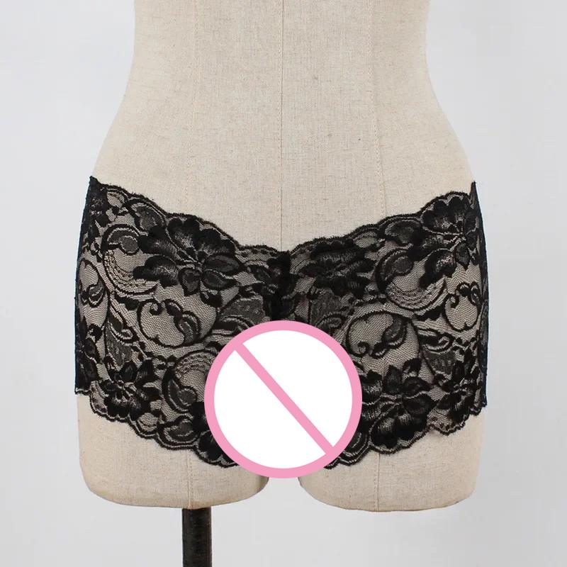 1Pc Sexy Lace Transparent Panties Women Briefs Low Waist Soft Lingerie Comfortable Female Underwear Girls Intimates Panties