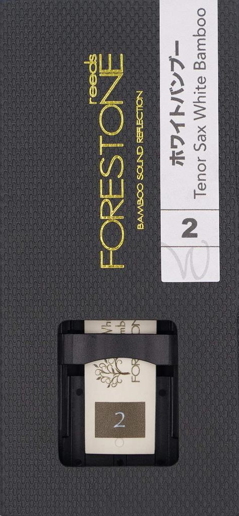 FORESTONE White Bamboo Tenor Saxophone Reed, Hardness: 2.0, Forestone