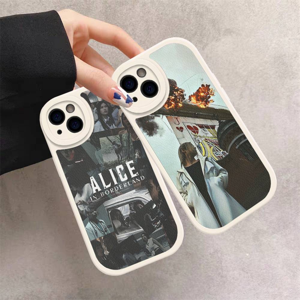 Alice In Borderland TV Suspense Phone Case For IPhone 16 15 14 13 12 11 Pro Max Plus Leather Cover