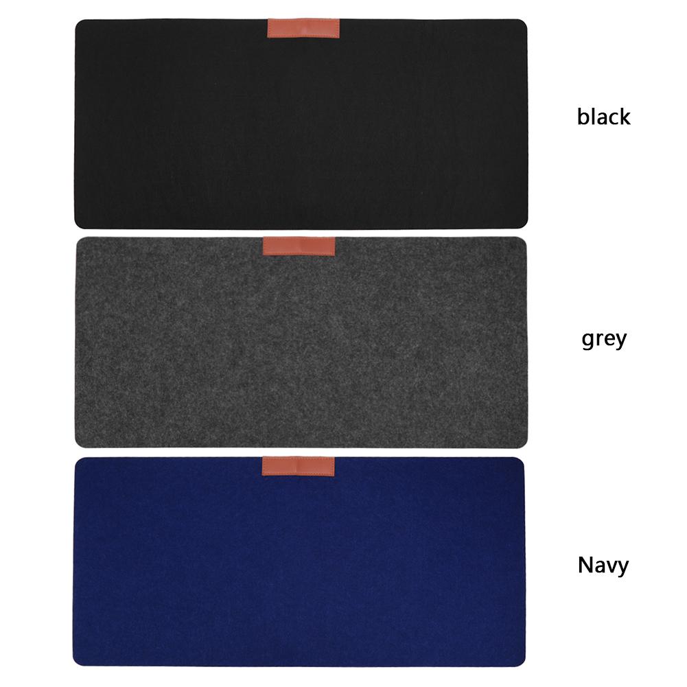 

Modern Office Computer Table Mat Keyboard Felt Non-Woven Laptop Cushion Mousepad серый