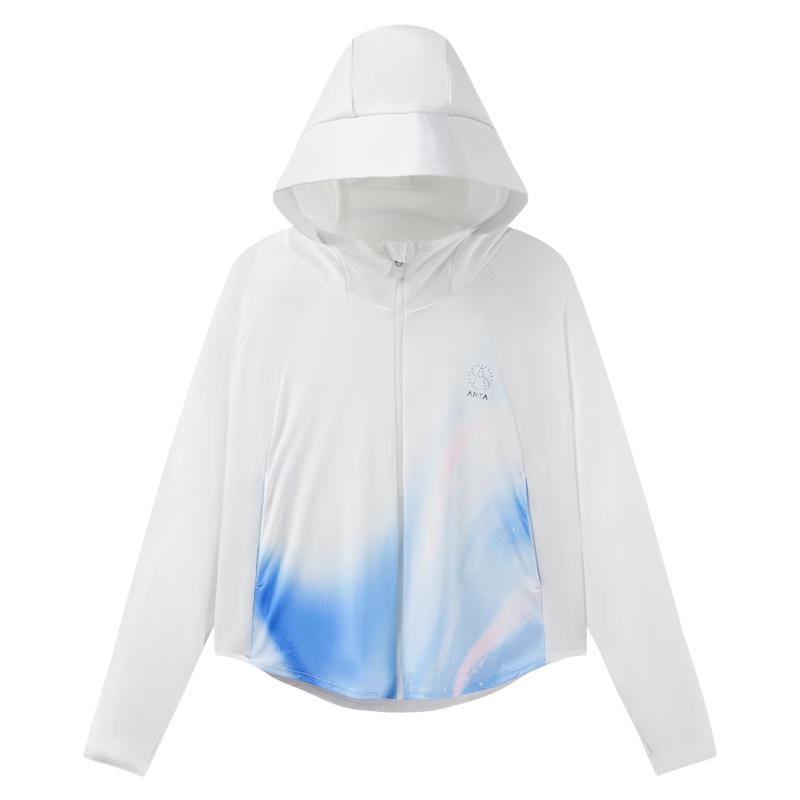 Anta Kids Girls' UPF50+ Hooded Sun Protection Jacket