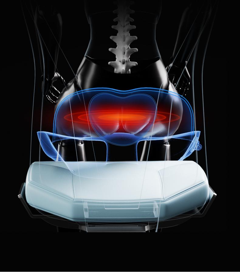 Massage Cushion Non-Slip Orthopedic Memory Foam Coccyx Cushion Tailbone Sciatica back Pain relief Comfort Office Chair Seat