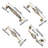 Decorative Antique Bronze Cabinet Handles Vintage Hardware Wardrobe Door Pullers Hollow Out Drawer Knobs Chest
