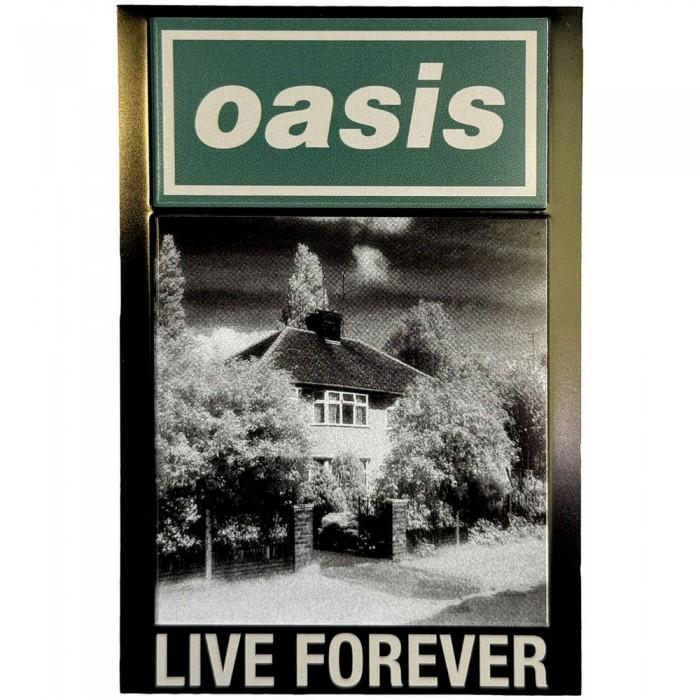 Oasis Live Forever Single Fridge Magnet