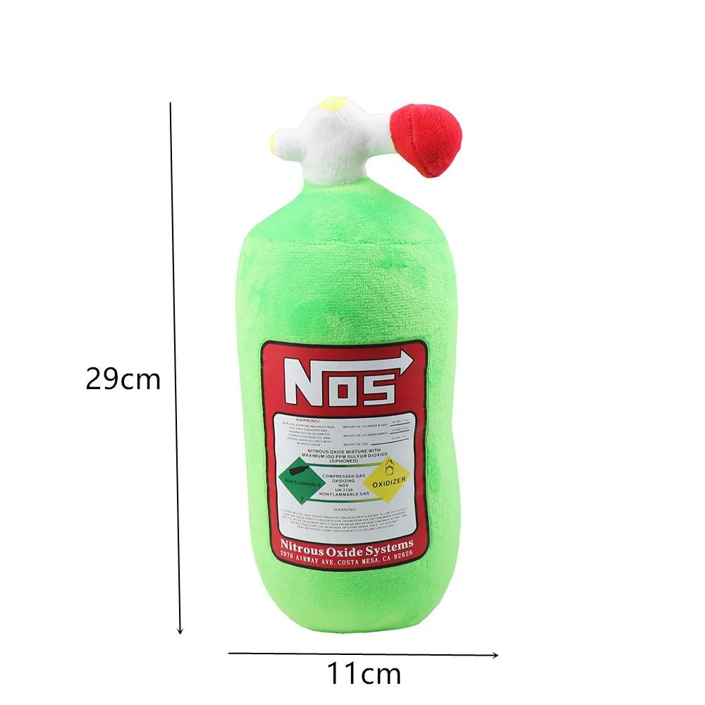 Nos Plush Pillows Car Seat Creative Personality Headrest Neck Pillow NOS Car Neck Pillow Cushion Neck Pillow Car Decor Headrest