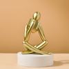 Creative Reader Decors for Wedding Gift Reading Human Figurines Resins Statue Decorations for Hotel Lobby