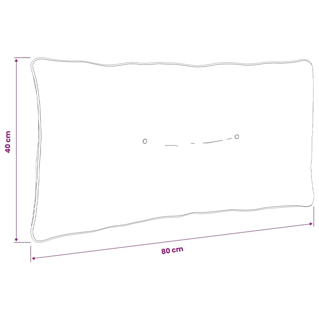 R Back Cushion PUTTEN 100percent Polyester Leaf Pattern