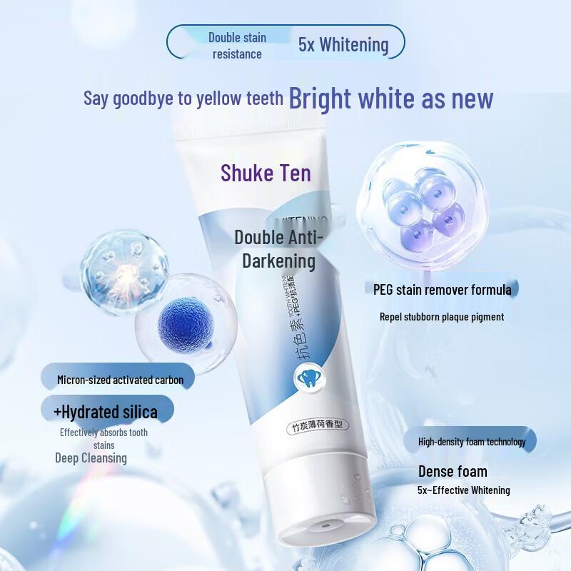 Saky Double Anti-Stain Whitening Toothpaste