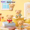 Butter Funism Bear Baked With Love Baking Expert Bear Head Gifts Toy Model Anime Figures Collect Ornaments For Kids Adults Children's Birthday Gift