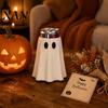 Flexible Drink Insulator Halloween Ghost Can Holder, Spooky Figurine Reusable Holder Cooler Sleeve, for Party Slim Standard And Tall Cans Insulated