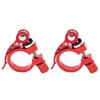 2pcs Mountain Bike Quick-release Seat Tube Clamp, Suitable for Bicycles with Pipe Diameter of 31.8mm, Aluminum Alloy Saddle Lock Clip