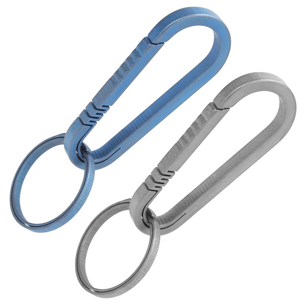 Cheap Titanium Alloy Keychain Key Holder Quick Release Keychain