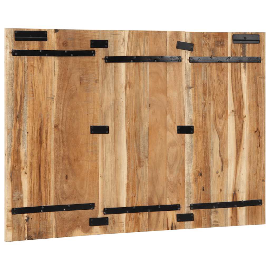 Headboard 120 cm Solid Acacia Wood