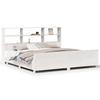 VidaXL Bed Frames Without Mattress White 180x200 Cm Solid Pine Wood 3323681