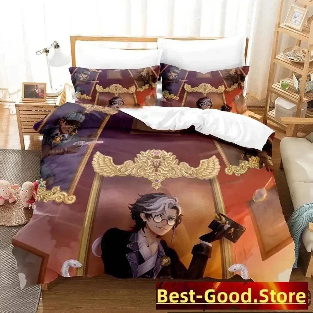 Game Identity V Anime Bedding Set Boys Girls Twin Queen King Size Duvet Cover Pillowcase Bed Boys Adult Home Textileextile