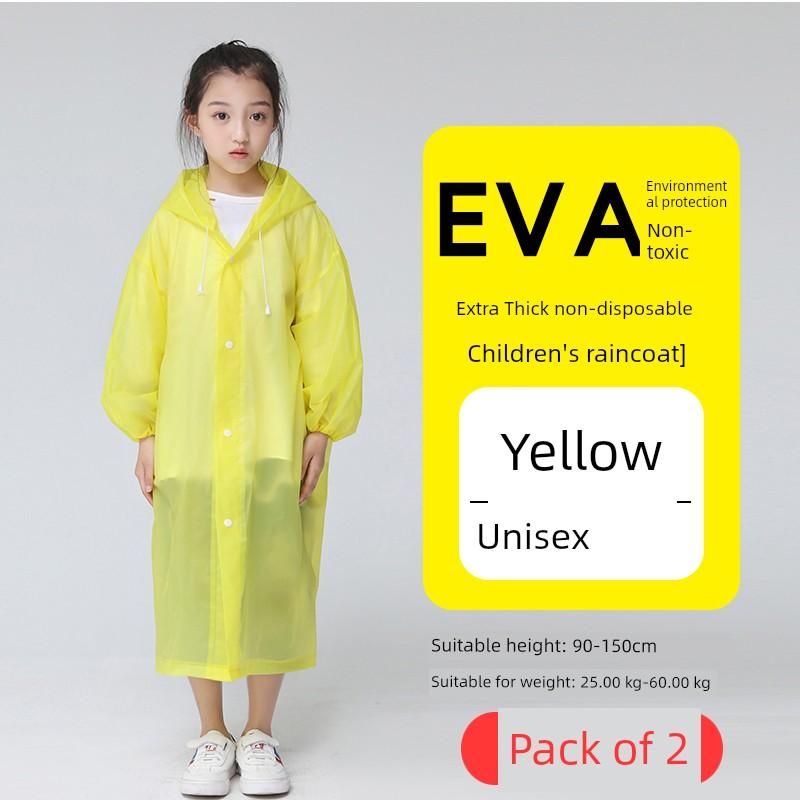 Thickened Disposable Portable Card Kids Raincoat