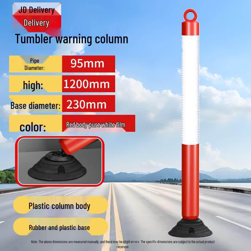 Flexible Traffic Safety Bollard with Ring