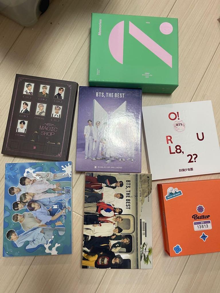[USED] BTS albums and DVDs
