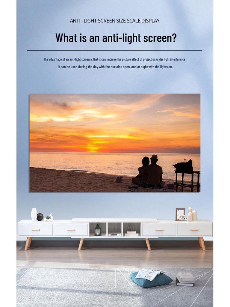 Tragbare Faltbare Outdoor-Projektorleinwand